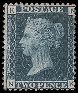 1858 Blue Penny