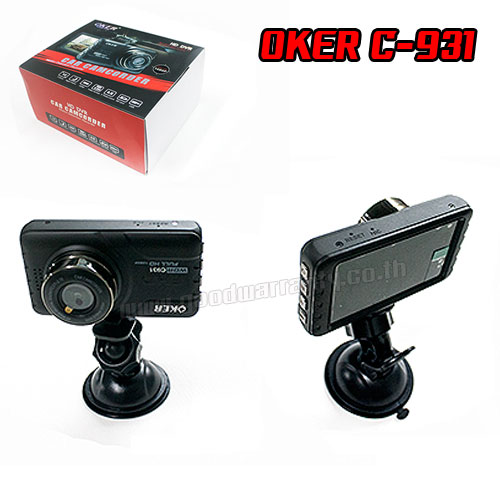C931 OKER BLACK CAMCORDER OKER 3"/1080P CM-CR-OK-C931B