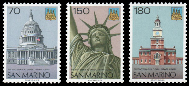 1976 The 200th Anniversary of the Independence of the United States of America