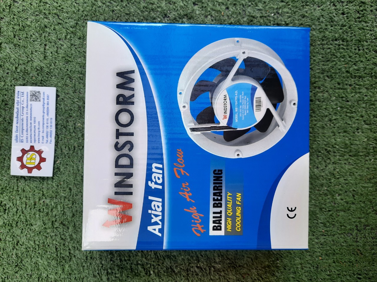 Windstorm : พัดลม WB175H7PS-A2LG 6" 220V กลม