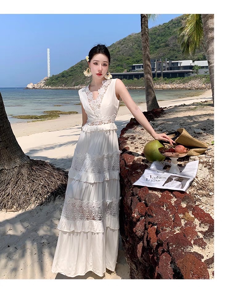 🇰🇷𝐁𝐲 𝒔𝒆𝒐𝒖𝒍𝒔𝒕𝒐𝒓𝒆 𝐃𝐞𝐭𝐚𝐢𝐥 :ความสวยหรูที่จับต้องได้ เดรสยาวสไตล์ ลัคชูรี่ มีความสวยด้วยเนื้อผ้าตัดต