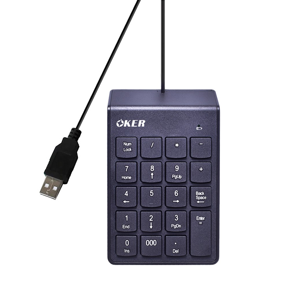 KP-972 OKER NUMERIC KEYPAD USB KP-UB-OK-972BK