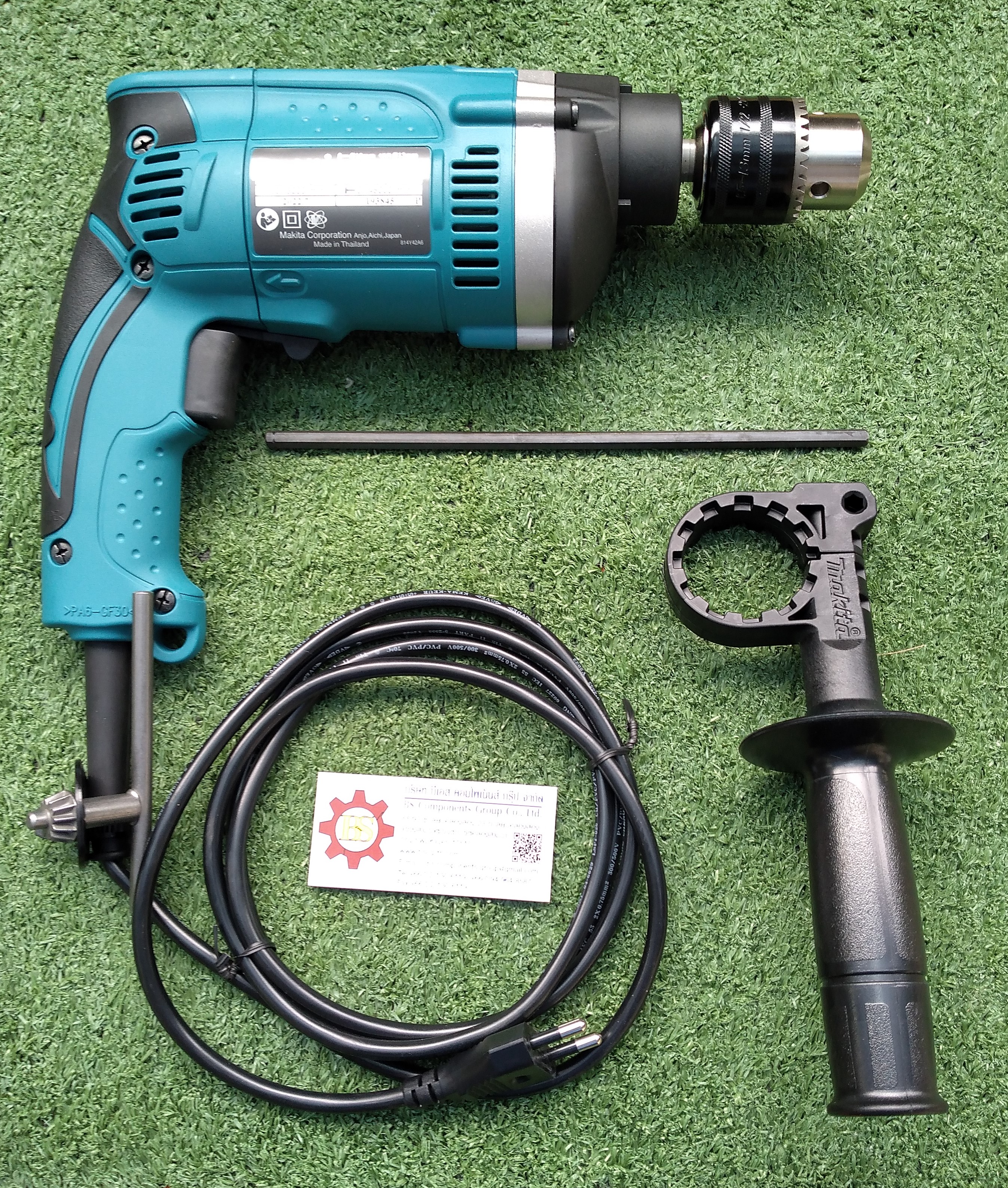 Makita : สว่านกระแทกไฟฟ้า HP1630 710W 16mm. (5/8")