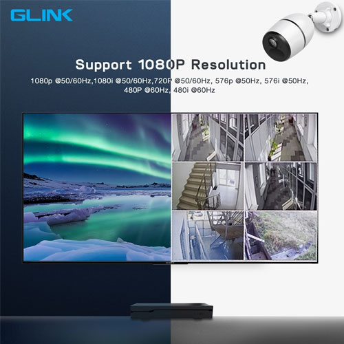 GL033 GLINK HDMI EXTENDER ETHERNET RJ45 UP TO30M. DA-GO-HM-GL033