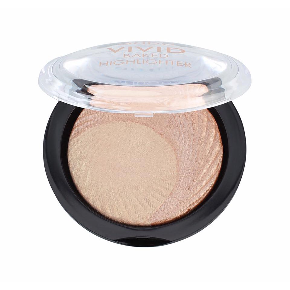 Odbo Vivid Baked Highlighter 7.5g ไฮไลท์หน้า od106 โอดีบีโอ วิวิด เบค ไฮไลท์เตอร์ ละเอียดบางเบา ช่วยเพิ่มมิติ ❤