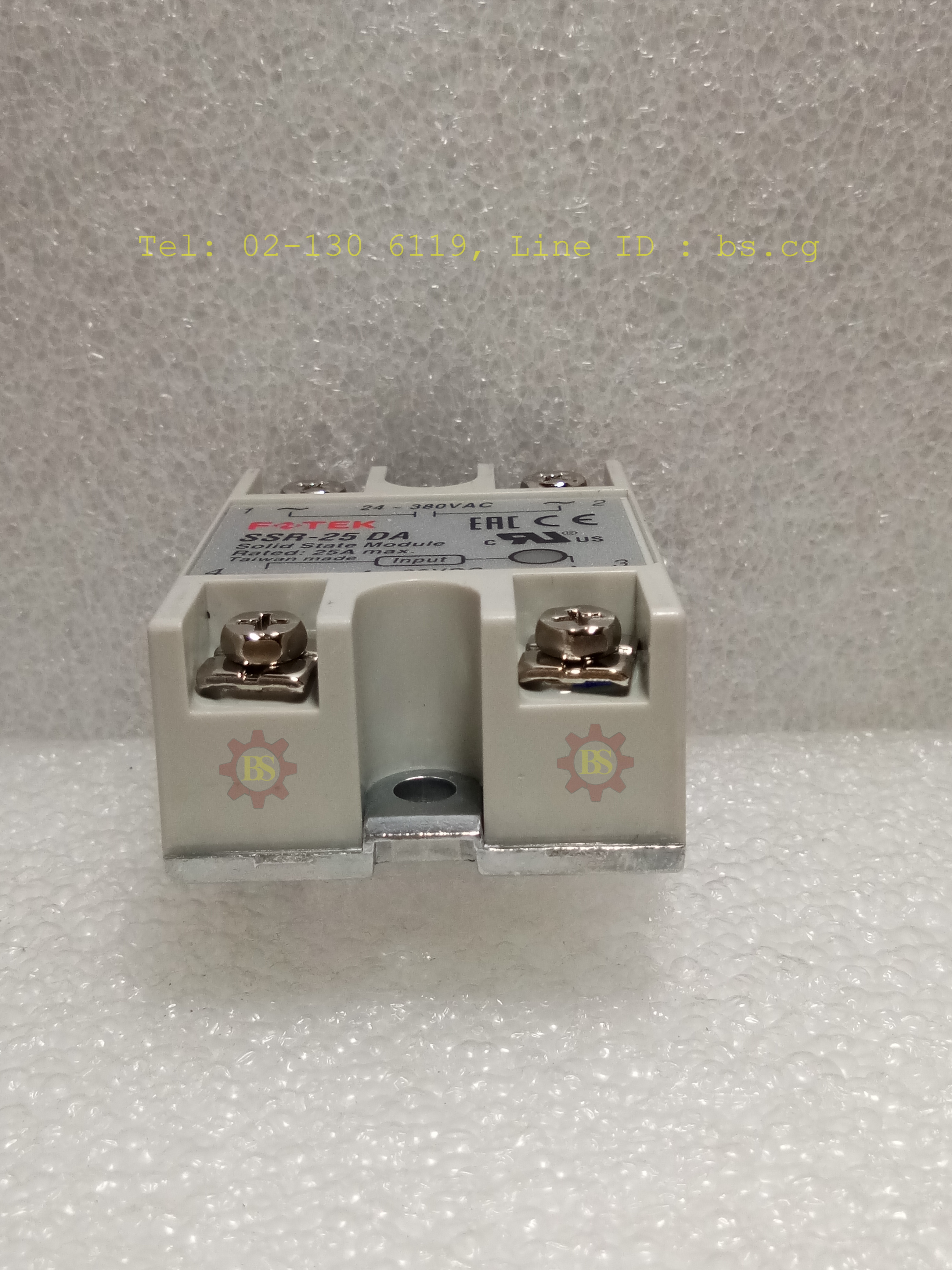 FOTEK : Solid State Module Rated: 25A max. SSR-25 DA