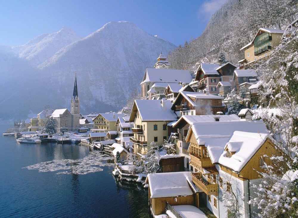 หมู่บ้าน Hallstatt