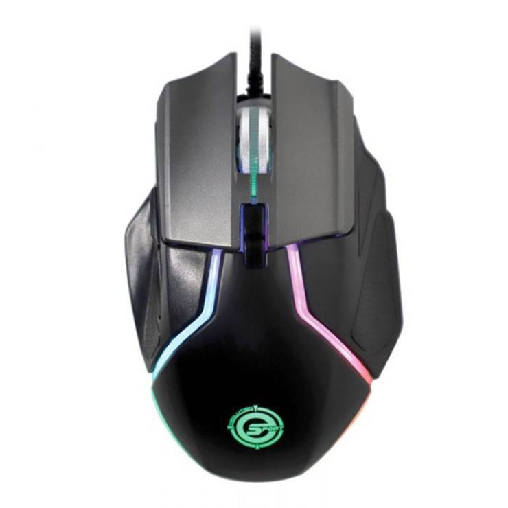 Neolution E-Sport Gaming Mouse เมาส์เกมมิ่ง NEOLUTION E-SPORT RGB 500-7200 DPI 8ปุ่ม ELYSIUM SKU-02193