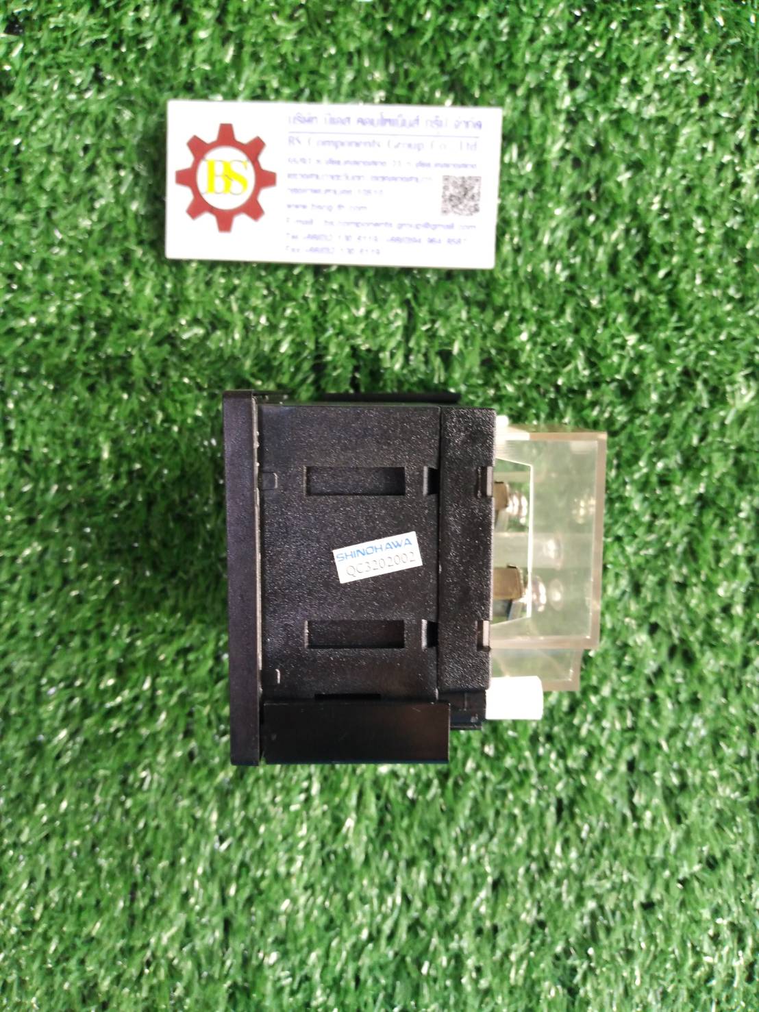 SHINOHAWA : AC Amp meterCA-72 72x72mm.10A (ต่อตรง)