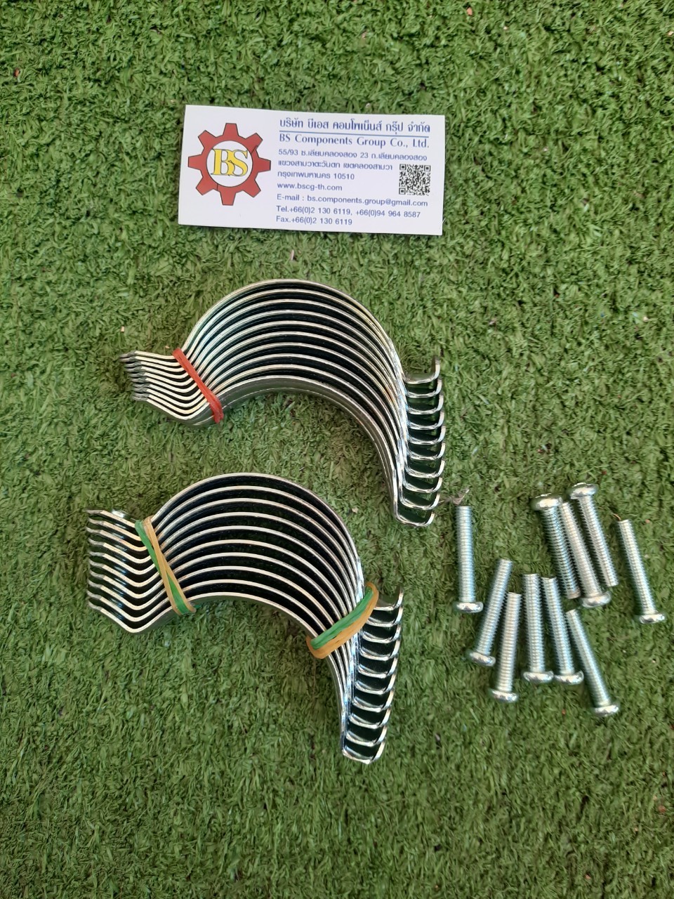 แคล้มวงเดือน IMC, EMT 2" สีขาว