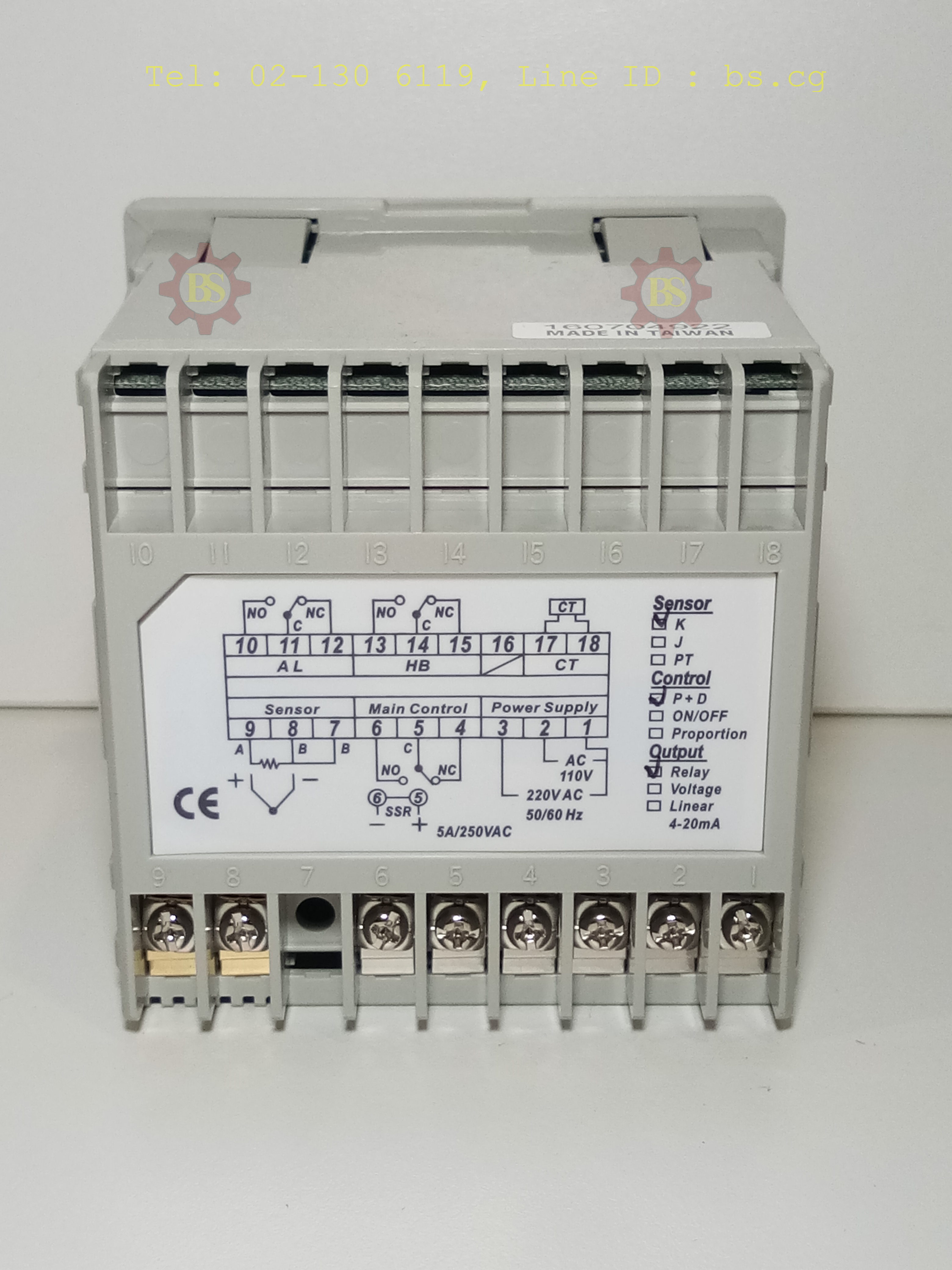 FOTEK : Temperature Controller TC96-AD-R12