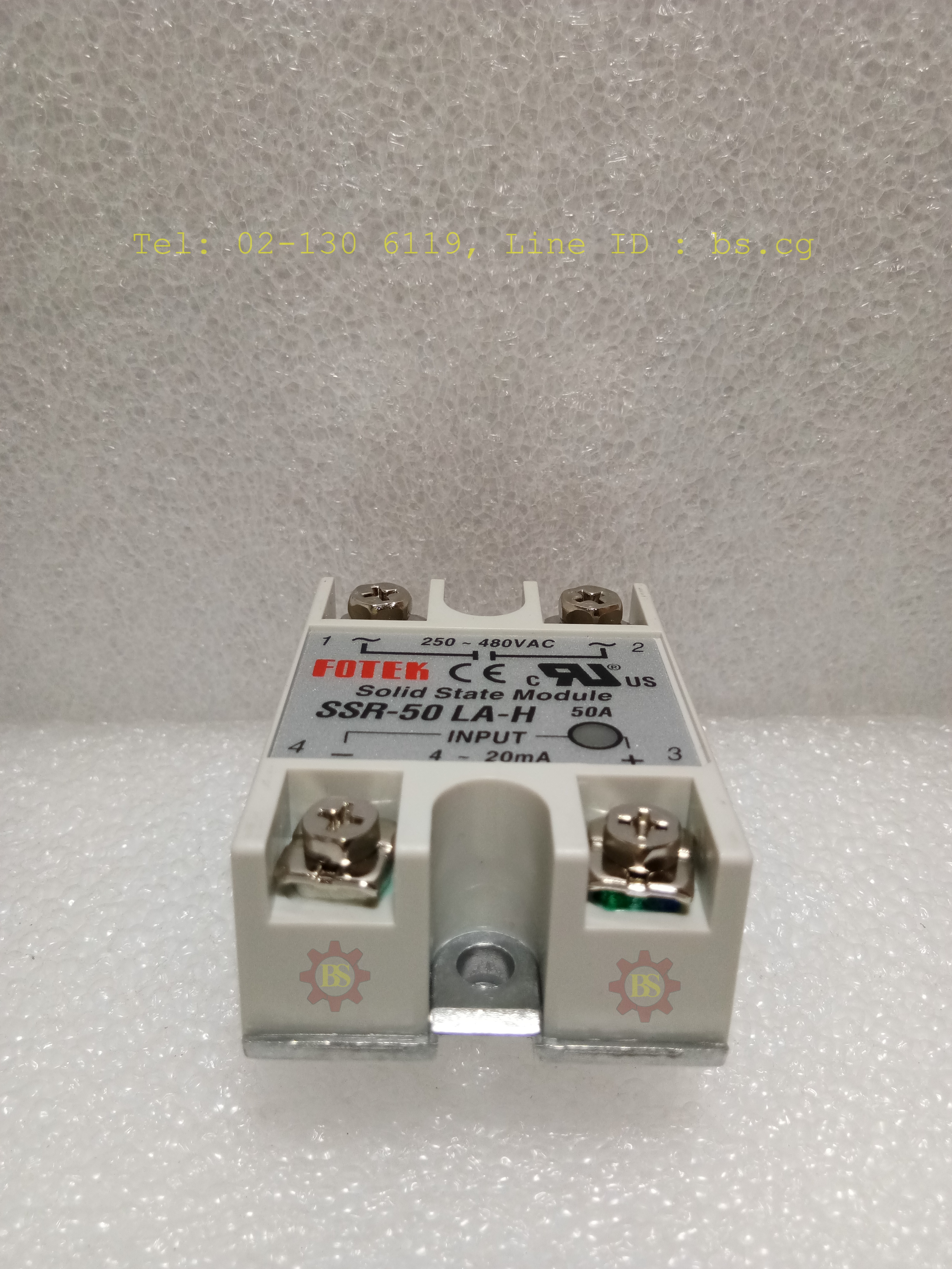 FOTEK : Solid State Module Rated: 50A SSR-50 LA-H