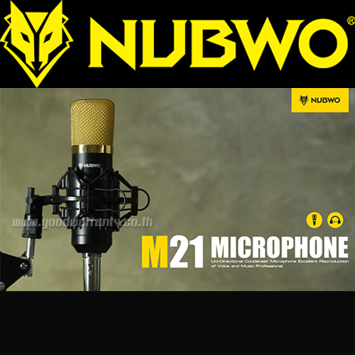 M21 NUBWO Microphone SET+STAND+POP SHIELD BM-800 MI-NW-ST-M21CD