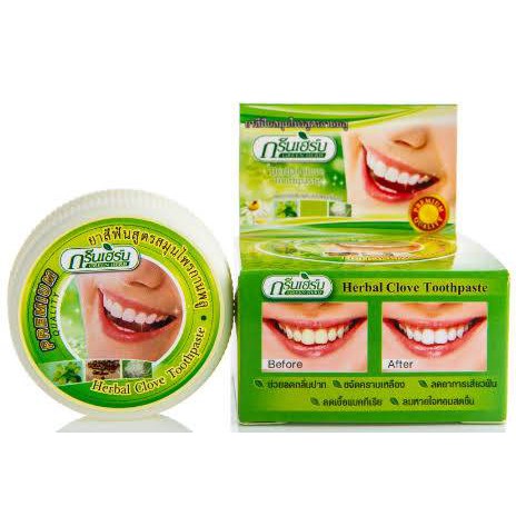 ยาสีฟัน สมุนไพร กรีนเฮิร์บ Green Herb Toothpaste