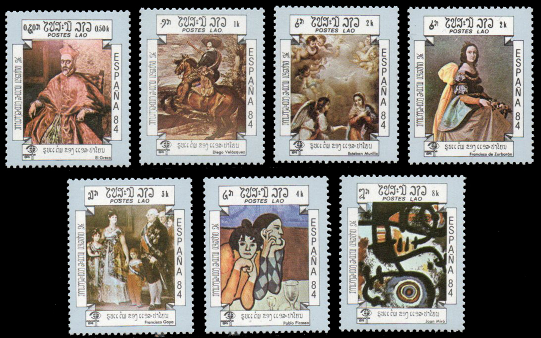 1984 International Stamp Exhibition "Espana '84" - Madrid, Spain