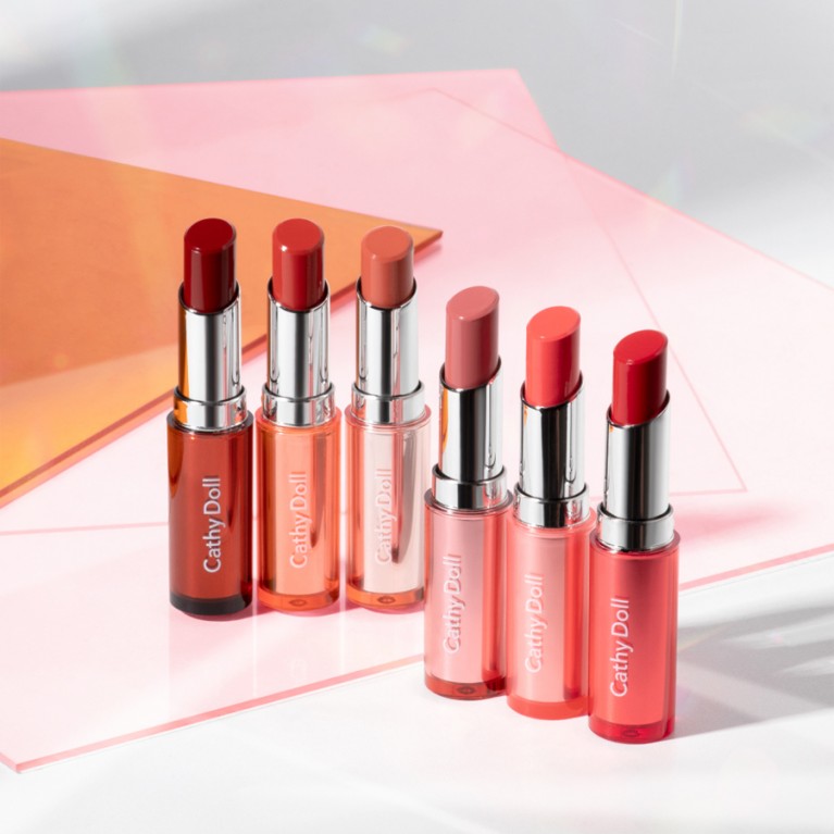 Cathy Doll Wanna Shine Lipstick 3g เคที่ดอลล์ วันนาไชน์ลิปสติก ลิปสติกเนื้อวาว 3 กรัม