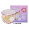 Cathy Doll Crystal Flora Powder Pact SPF 15 แป้งฝุ่นอัดแข็ง + ไฮไลท์ เคที่ดอลล์