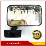 กระจกมองข้าง MITSUBISHI l200 DIESEL ปรับมือ สีดำ ข้างขวา ( DM116 ) ข้างละ