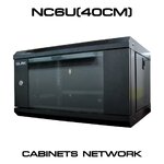 GLINK NC6U 40CM GLINK CABINET 600*400*370/6U NW-GL-RA-NC6UB