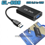 GLINK GL-008 GLINK USB 3.0 to VGA f Adapter GL008 CU-TO-VG-GL008