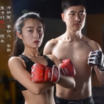 นวมเปิดชกมวย แบบมิ๊กซ์ MMA BOXING นวมซ้อมมวยแบบตัดปลายนิ้ว นวมชกมวย นวมต่อยมวย นวมซ้อมมวย นวมมวยไทย สีดำ สำเนา SKU-01360