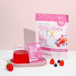 JOJI SECRET YOUNG GLUTA COLLAGEN DTX MIXED BERRY 200,000 MG 10 ซอง อาหารเสริม คอลลาเจน + ดีท็อกซ์ มิ๊กซ์เบอร์รี่