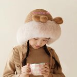 Baby's hat for Winter หมวกกันหนาวของเด็กสำหรับใส่กันหนาว กันหิมะ กันลม พร้อมครอบหัว แต่งทรงหูกวาง มีเชือกและลูกตุ้มปรับสาย ใส่ได้ทั้งเด็กผู้ชายและเด็กผู้หญิง มาพร้อม 5 เฉดสี สำหรับ อายุ 3-12 ปี ขนาดรอบหมวก 50-56 cm