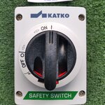 KATKO : SAFETY SWITCH KEM310U (เทา/ดำ) 3P 10A