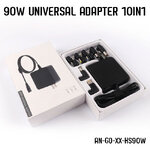 90w Laptop Universal ADAPTER 10in1 (ไฟบ้าน) AN-GO-XX-HS90W
