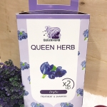 queen herb shampoo & treatment butterfly pea 400ml.