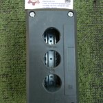 SHINOHAWA: กล่อง 3ช่อง XAL-D03