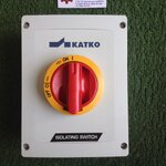 KATKO : ISOLATING SWITCH KEM380U Y/R (เหลือง/แดง) 3P 63A