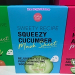 Cathy Doll Sweet Recipe Squeezy Cucumber Mask sheet 25g x 10 pcs