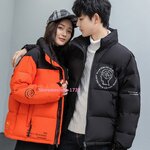 เสื้อกันหนาวคู่รัก เสื้อขนเป็ดสังเคราะห์ ดาวน์แจ็คเก็ตใส่กันหนาว กันหิมะ กันลม ติดลบ 30 ทรงเบสิคใส่ได้ตลอดใส่ไปต่างประเทศเที่ยวหิมะเอาอยู่โทนสีตัดเข้ากัน มี 4 สี หลายไซให้เลือก