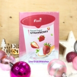 MOODS NATURAL YOGURT STRAWBERRY MOISTURE & BRIGHT 3D FACIAL MASK 10x35มล.