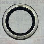 ซีลล้อหน้า Jeep รถจี๊ป แบบที่ 2 เหล็ก 2 ด้าน [ 6626 - S ] [ 40566 ] ตัวละ 2 - 1/8 " × 2 - 7/8" × 5/16" ( 55.1 - 78.2 - 8.1 มม. )