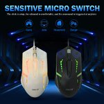 OKER RX7 MOUSE USB 3D LED 1000DPI ไฟ7สี SKU-02946
