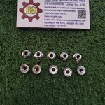 หัวน็อตจาน SUS304 M4x0.7 ขอบ 7.0 Flang nut