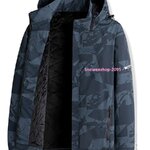 เสื้อแจ็คเก็ตมีฮู้ดสำหรับคุณผู้ชาย อากาศแรงแค่ไหนก็เอาอยู่ ใส่เที่ยวต่างประเทศเที่ยวหิมะก็ได้ กันน้ำ กันลม บุหนา อุ่นจริง ไม่เทอะทะ มี 4 สี เท่ทุกลุค ไซส์ M-5XL