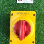 KATKO : ISOLATING SWITCH KEM 310 YR M2 Y/R 3P 5.5 kw 10A