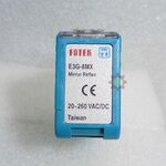 FOTEK: Free Power Photo Sensor E3G-8MX+MR-1+BR-1