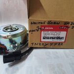 มอเตอร์พัดลมหม้อน้ำ Honda Jazz , City 2014 ( R4 , E5 ) หมุนซ้าย ฝ่างคนขับ MOTOR COOLING FAN ( 19030-55A-Z02 )