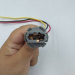 ขั้วหลอดไฟ T20 2ไส้ ใช้ได้ทั้ง 12V หรือ 24V ขั้วหลอดไฟเบรค ขั้ว หลอดเสียบใหญ่ ขั้วไฟ รถยนต์