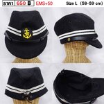 IJN Type 1 Officer Field Cap หมวกทหาร กองทัพเรือญี่ปุ่น สงครามโลก ร้าน BKK Militaria