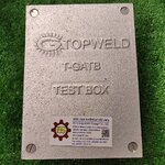 TOPWELD : Aluminium Test Box T-GATB Aluminium Test Box size L.260 x W.163 x H.77 mm.