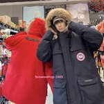 เสื้อกันหนาวแคนาดากูสตัวยาวทรงโอเวอร์ไซสวยพรีเมี่ยมฟังก์ชันครบใส่ติดลบ 40 ได้ ใส่ได้ทั้งผู้ชายและผู้หญิงมี 8 สี ไซเยอะใหญ่สุดอก 52 นิ้ว