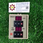 CIKACHI : Digital twin timer TDV-NDM 220V 0.1S-99H
