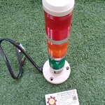 TEND : Tower Light, 40mm. TPWL4-73ROG แบบแป้น, 24V, ชนิดไฟต่อเนื่อง