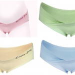 กางเกงในคนท้อง เซต 4 ตัว (ชมพู+เหลือง+เขียว+ฟ้า) เอวต่ำ ไม่อึดอัด ไม่บีบรัดมดลูก ไม่กดทับแผลผ่าตัด