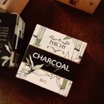 Peachy Charcoal Soap 50g